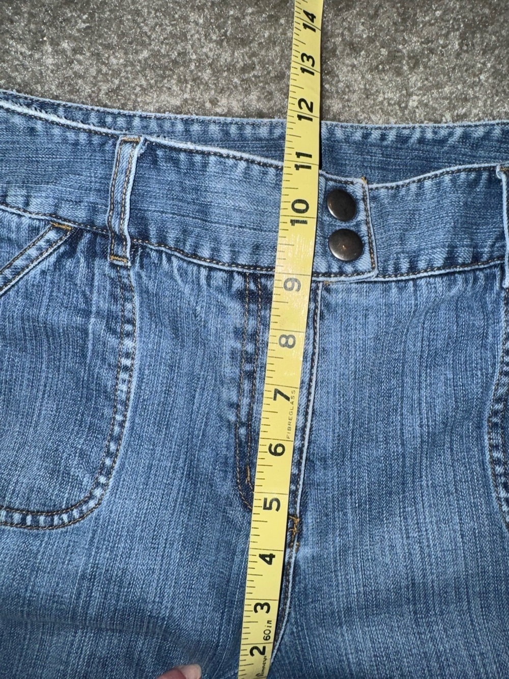 Talbots Light Blue Straight-Leg ankle Jeans size 10 - Picture 6 of 8